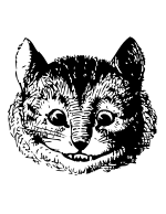 The Cheshire cat from Alice in wonderland
